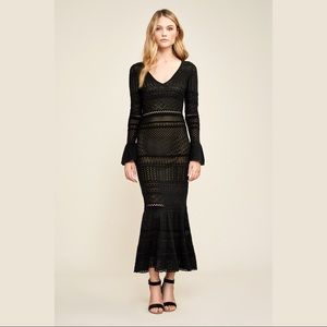 TADASHI SHOJI - MOZELLE CROCHET GOWN